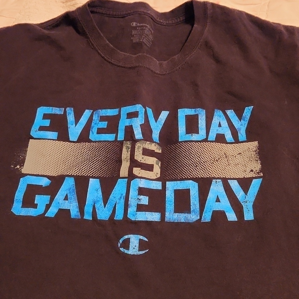 Champion Every day is GameDay short sleeve shirt Gorpcore Sportwear Relaxed Fit - Picture 3 of 4